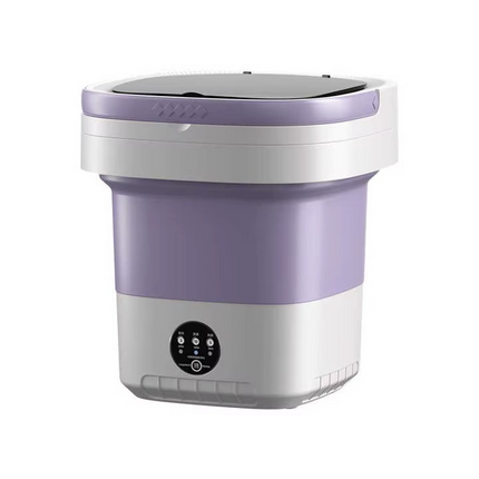 12Ltr Mini Washing Machine Three Gears Adjustable Electric Mini Fold-able Washing Machine