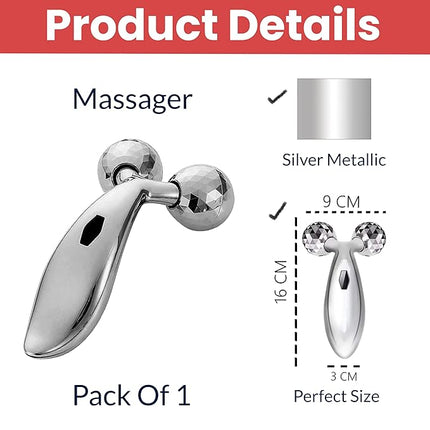 3D Manual Facial Massager for Glowing Skin designed to revitalize and rejuvenate your complexion