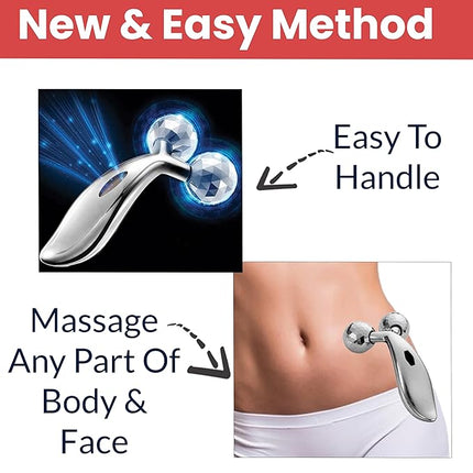 3D Manual Facial Massager for Glowing Skin designed to revitalize and rejuvenate your complexion