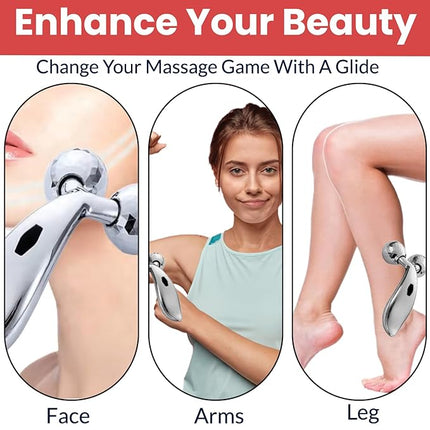 3D Manual Facial Massager for Glowing Skin designed to revitalize and rejuvenate your complexion
