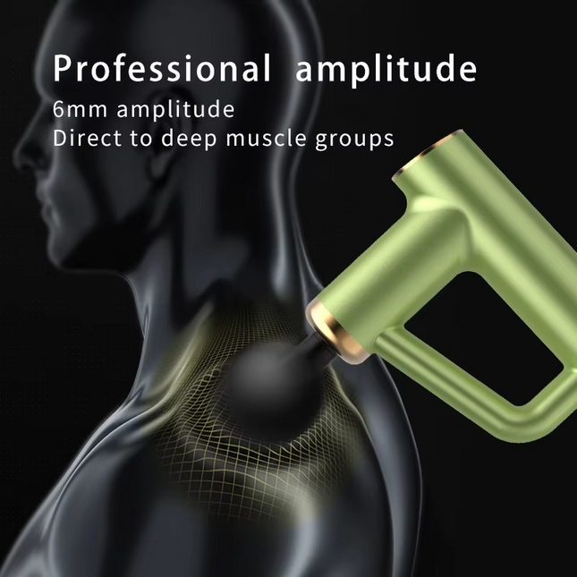 Handheld Massage Gun for Whole Body Pain Relief Deep Tissue Relaxation
