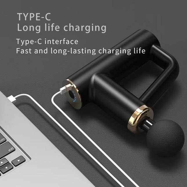 Handheld Massage Gun for Whole Body Pain Relief Deep Tissue Relaxation