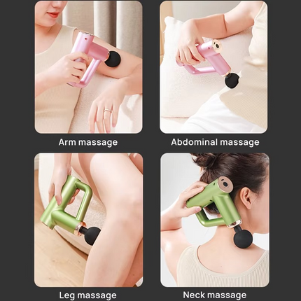Handheld Massage Gun for Whole Body Pain Relief Deep Tissue Relaxation
