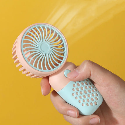 Electric Battery Powered Mini Small Handheld Fans Usb Rechargeable Portable Hand Held Mini Fan