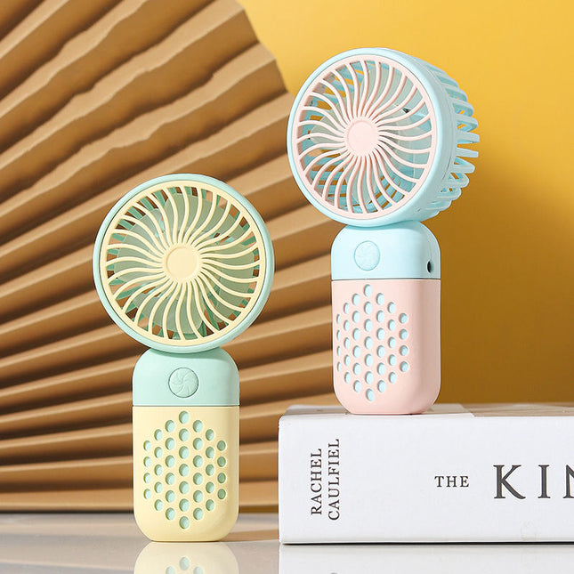 Electric Battery Powered Mini Small Handheld Fans Usb Rechargeable Portable Hand Held Mini Fan
