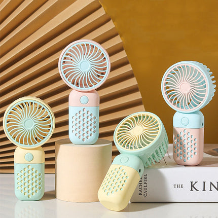 Electric Battery Powered Mini Small Handheld Fans Usb Rechargeable Portable Hand Held Mini Fan