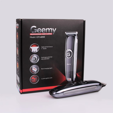 GEEMY GM-6050 T-blade 0mm Hair Cutting Machine Hair Clipper
