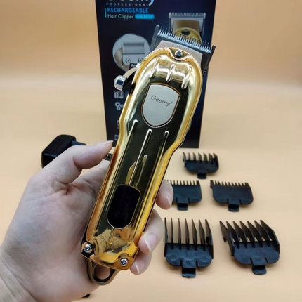 GEEMY GM6695 Rechargeable Electric Shaver Hair Clipper for Men