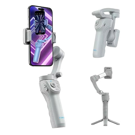 M1-3 Axis Gimbal 2500 MAH Lithium Battery Mobile Gimbal Stabilizer for Creators & Vloggers