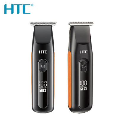 HTC AT-508 Hair Clipper Lithium Battery Travel Hair Trimmer with Digital Display Multi Fittings