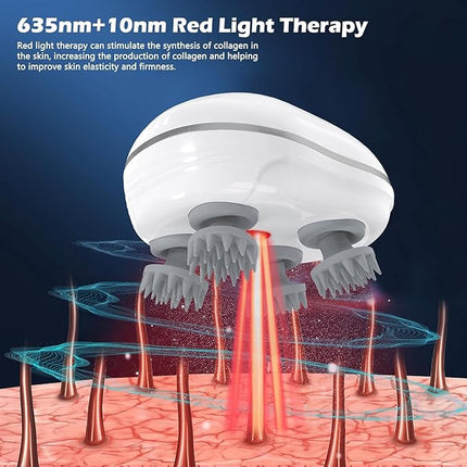 Electric Scalp Massager Portable Massager Engineered to Stimulate Hair Follicles for Natural Hair Growth