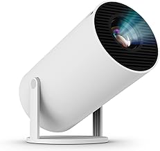 Projector 9000 Lux 4K Projector for Outdoor Movies Dolby & Zoom Compatible with TV Stick