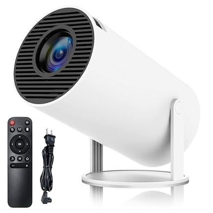 Projector 9000 Lux 4K Projector for Outdoor Movies Dolby & Zoom Compatible with TV Stick