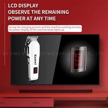Kemei KM-809A Barber Hair Cutting Trimmer Hair Clipper