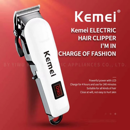 Kemei KM-809A Barber Hair Cutting Trimmer Hair Clipper
