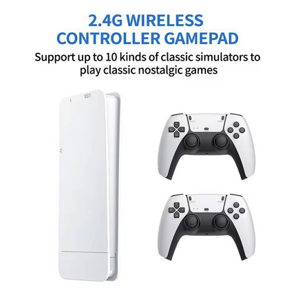 Game Stick Retro 4K Video Gaming Console Game stick With Dual Wireless Game Controller