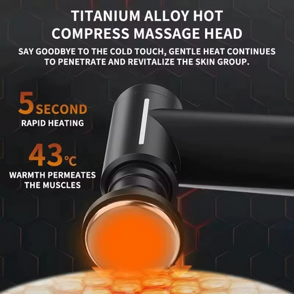 Handheld Body Massager with Hot & Cold Therapy for Relaxing Massage