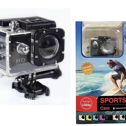 Mini Digital Sports Video Camera Portable 4K 30fps Ultra HD Waterproof 30m