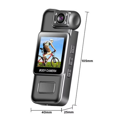 OEM Mini Body Camera Color Display 4K Resolution Sports Cam 128Gb
