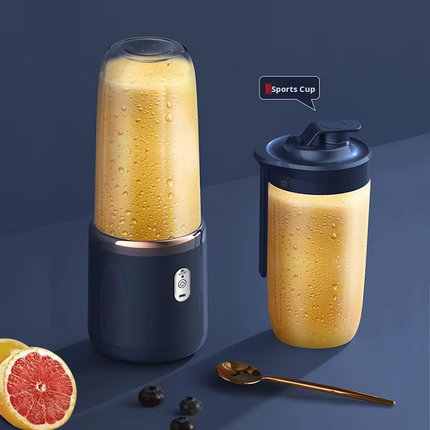 Small Portable Stainless Steel Cup Juice Blender Juicer Multifunctional USB Charging